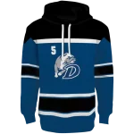 custom drake bulldogs striped pattern blue hoodie best selling