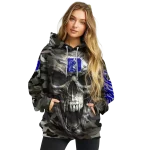 custom duke blue devils camo skull hoodie best selling