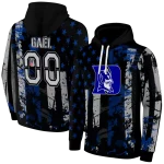 custom duke blue devils distressed flag blue black hoodie best selling
