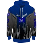 custom duke blue devils flame design blue hoodie best selling