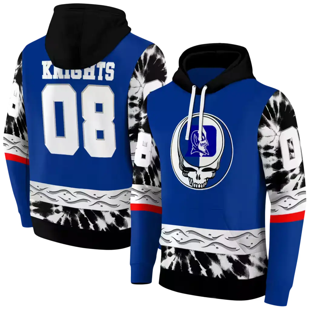 custom duke blue devils grateful vibes blue hoodie fashion forward custom duke blue devils grateful vibes blue hoodie fashion forward