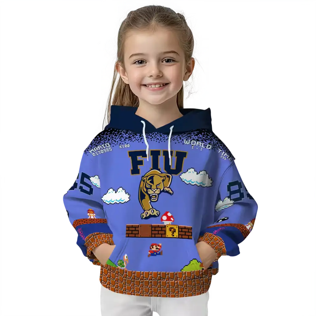 custom fiu panthers mario blue black hoodie top rated custom fiu panthers mario blue black hoodie top rated