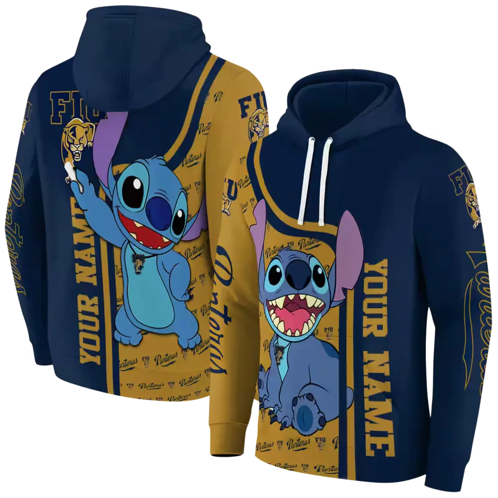 custom fiu panthers stitch blue hoodie fashion forward custom fiu panthers stitch blue hoodie fashion forward