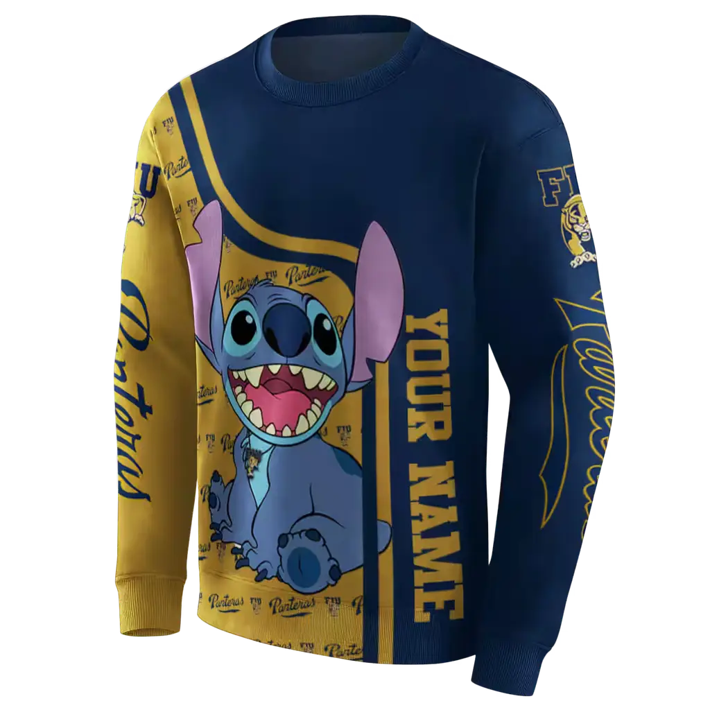 custom fiu panthers stitch blue hoodie new arrival custom fiu panthers stitch blue hoodie new arrival
