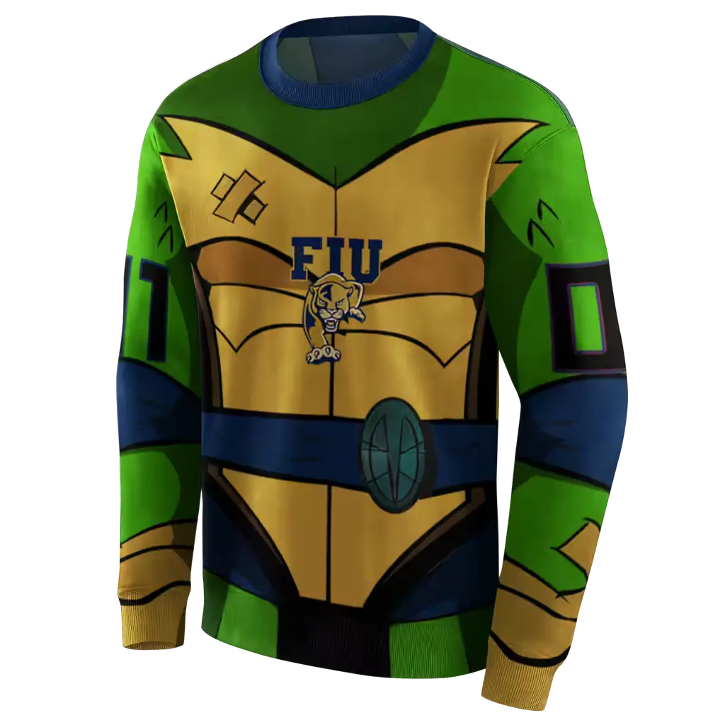 custom fiu panthers superhero armor blue green hoodie new arrival custom fiu panthers superhero armor blue green hoodie new arrival