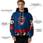 custom florida atlantic owls grateful vibes blue hoodie best selling