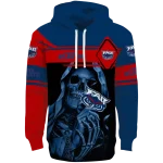 custom florida atlantic owls grim reaper blue black hoodie best selling