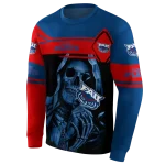 custom florida atlantic owls grim reaper blue black hoodie best selling