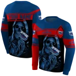 custom florida atlantic owls grim reaper blue black hoodie best selling