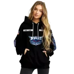custom florida atlantic owls punisher skull black hoodie best selling