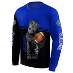 custom florida gators baby groot blue black hoodie best selling