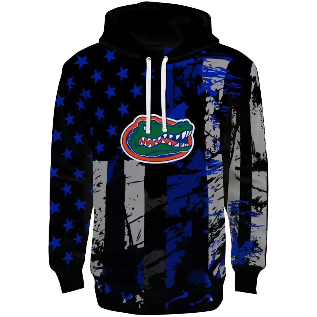 custom florida gators distressed flag blue black hoodie best selling custom florida gators distressed flag blue black hoodie best selling