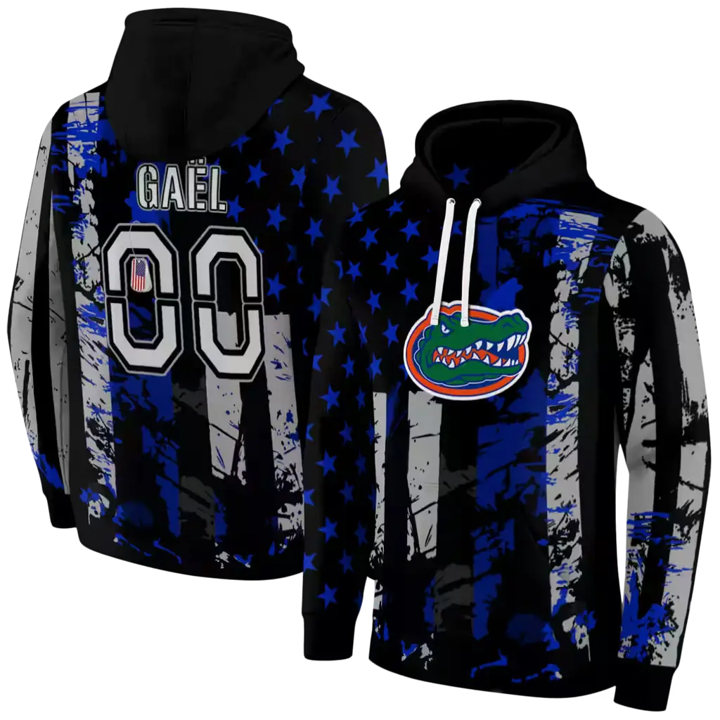 custom florida gators distressed flag blue black hoodie fashion forward custom florida gators distressed flag blue black hoodie fashion forward