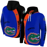 custom florida gators minimalist design blue black hoodie best selling