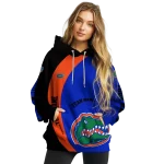 custom florida gators minimalist design blue black hoodie best selling