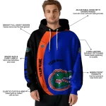 custom florida gators minimalist design blue black hoodie best selling
