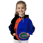 custom florida gators minimalist design blue black hoodie best selling