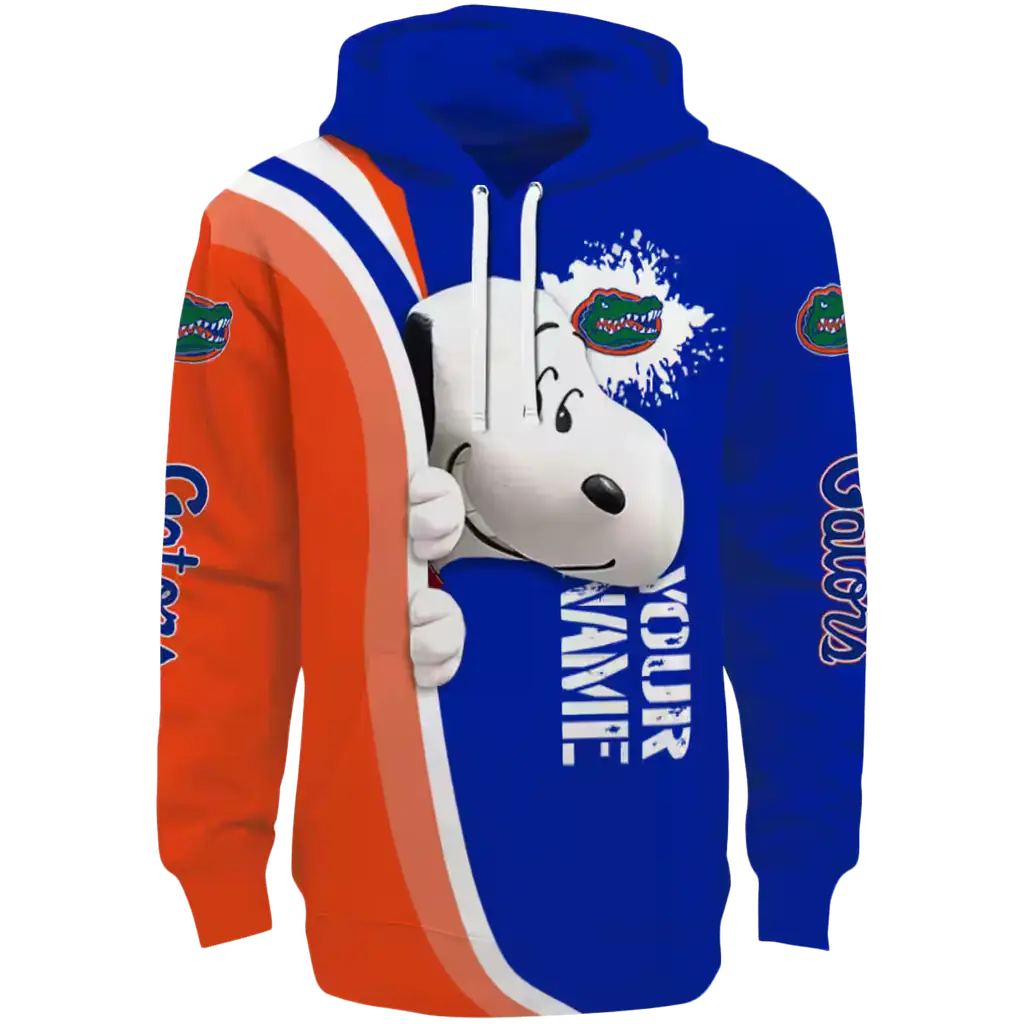 custom florida gators peeking snoopy blue hoodie best selling custom florida gators peeking snoopy blue hoodie best selling