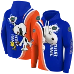 custom florida gators peeking snoopy blue hoodie best selling