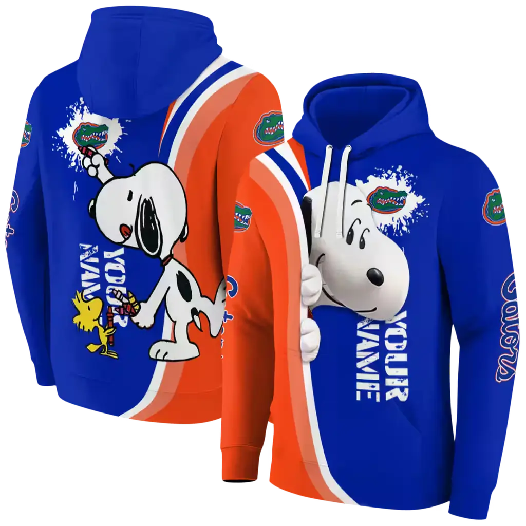 custom florida gators peeking snoopy blue hoodie fashion forward custom florida gators peeking snoopy blue hoodie fashion forward