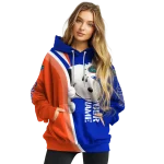 custom florida gators peeking snoopy blue hoodie best selling