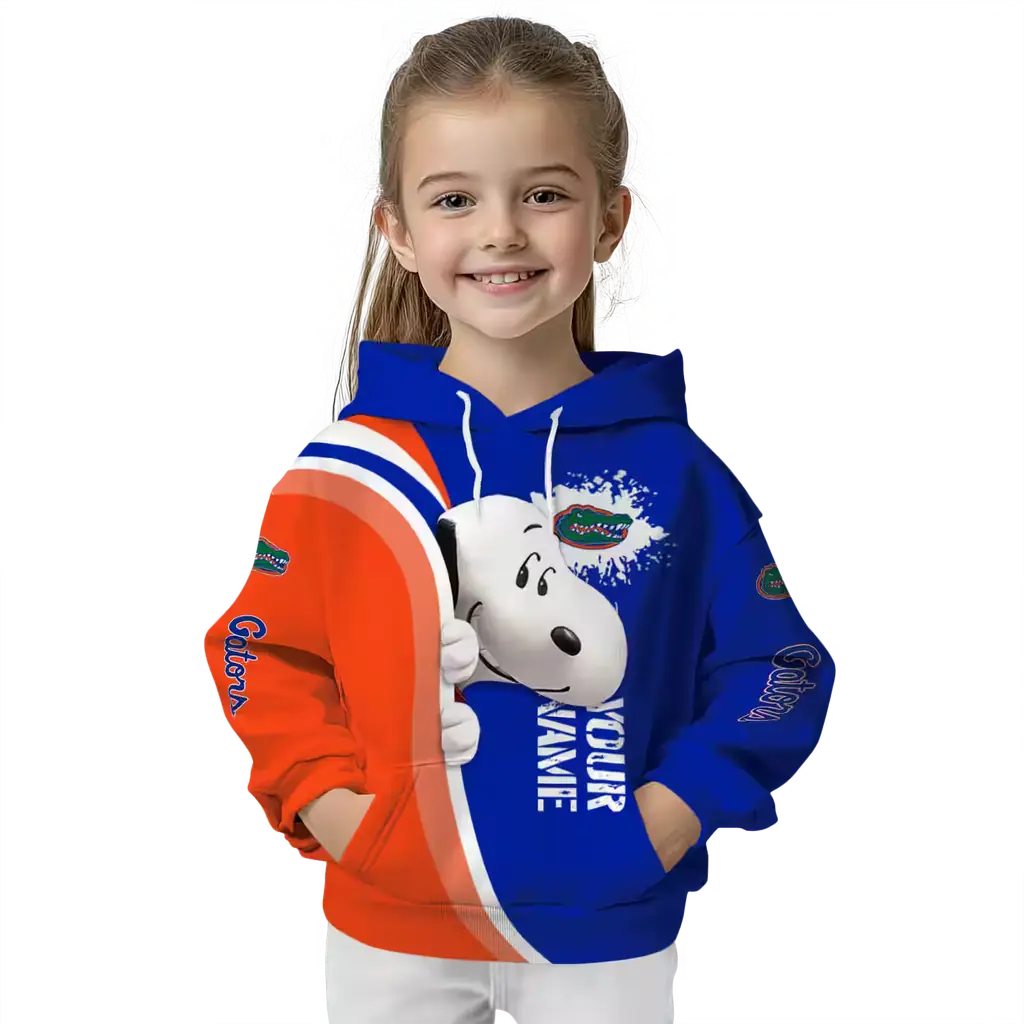 custom florida gators peeking snoopy blue hoodie top rated custom florida gators peeking snoopy blue hoodie top rated