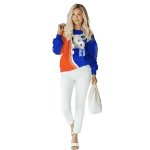 custom florida gators peeking snoopy blue hoodie best selling