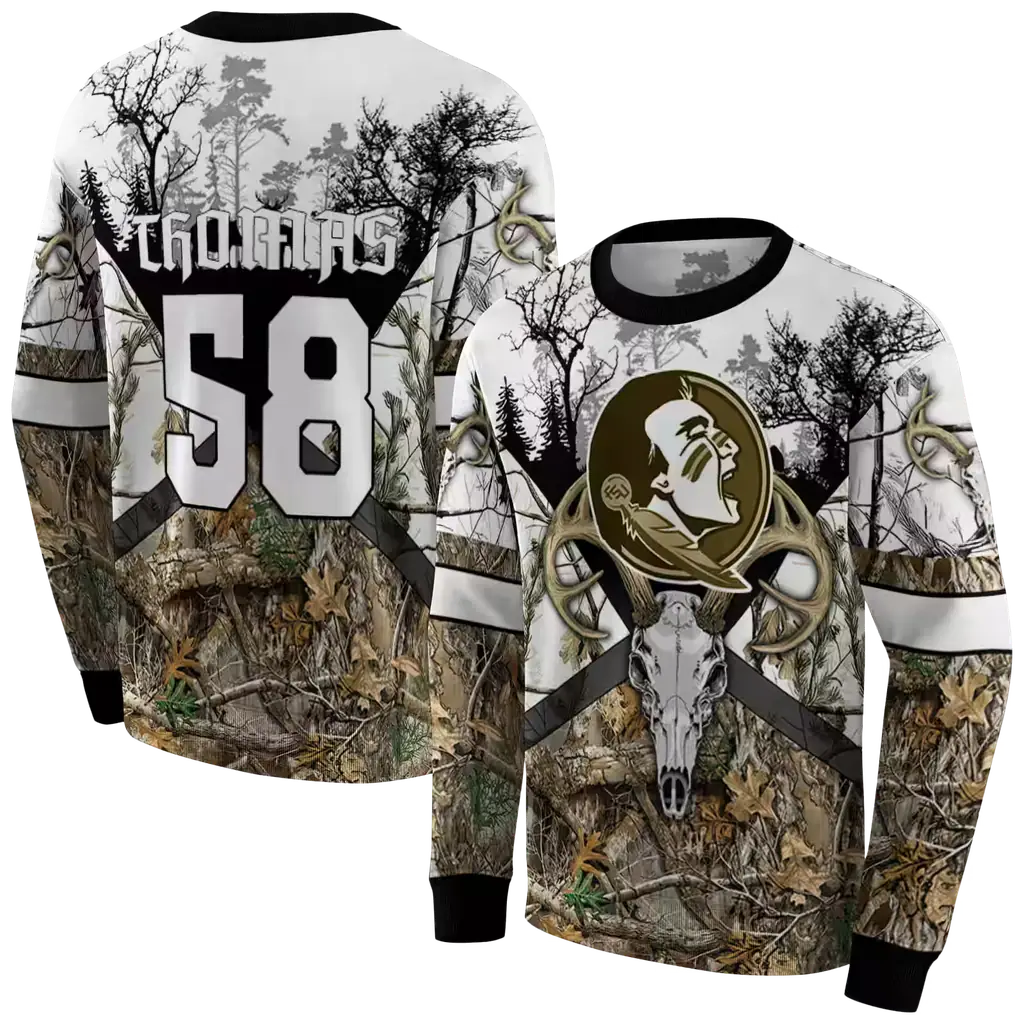 custom florida state seminoles forest silhouette hoodie premium grade custom florida state seminoles forest silhouette hoodie premium grade