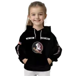 custom florida state seminoles punisher skull black hoodie best selling