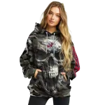 custom fresno state bulldogs camo skull hoodie best selling