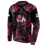 custom fresno state bulldogs hunting theme red black hoodie best selling