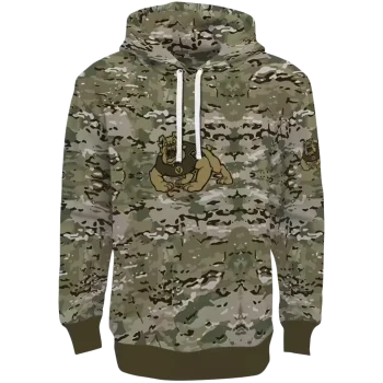 custom fresno state bulldogs military style hoodie best selling