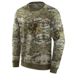 custom fresno state bulldogs military style hoodie best selling