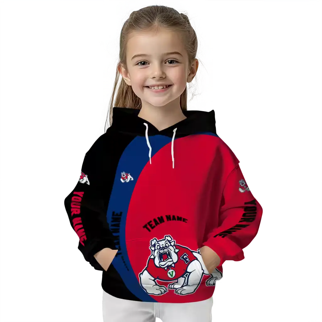 custom fresno state bulldogs minimalist design red black hoodie top rated custom fresno state bulldogs minimalist design red black hoodie top rated