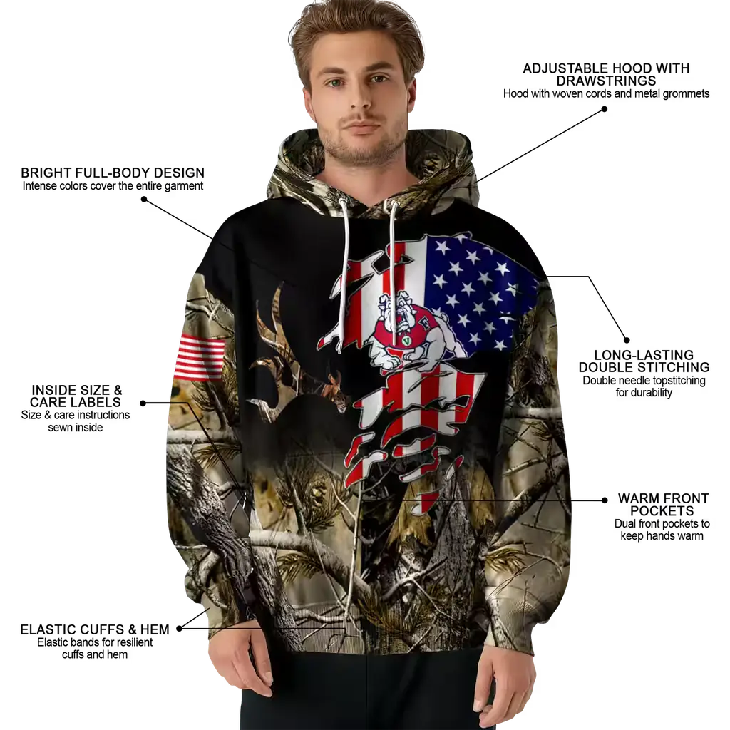 custom fresno state bulldogs tree camo hoodie latest model custom fresno state bulldogs tree camo hoodie latest model