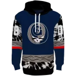 custom georgetown hoyas grateful vibes blue hoodie best selling