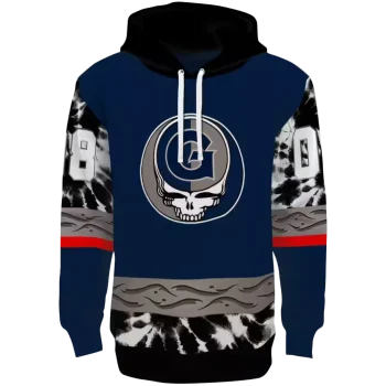 custom georgetown hoyas grateful vibes blue hoodie best selling