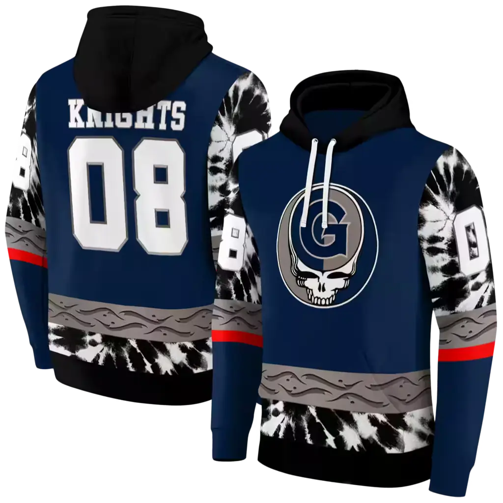 custom georgetown hoyas grateful vibes blue hoodie fashion forward custom georgetown hoyas grateful vibes blue hoodie fashion forward