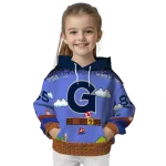 custom georgetown hoyas mario blue black hoodie best selling