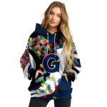 custom georgetown hoyas puzzle pieces blue hoodie best selling