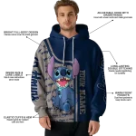 custom georgetown hoyas stitch blue hoodie best selling