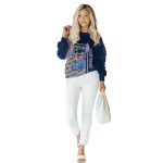 custom georgetown hoyas stitch blue hoodie best selling