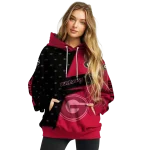 custom georgia bulldogs abstract shape red hoodie best selling