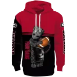 custom georgia bulldogs baby groot red black hoodie best selling