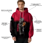 custom georgia bulldogs baby groot red black hoodie best selling