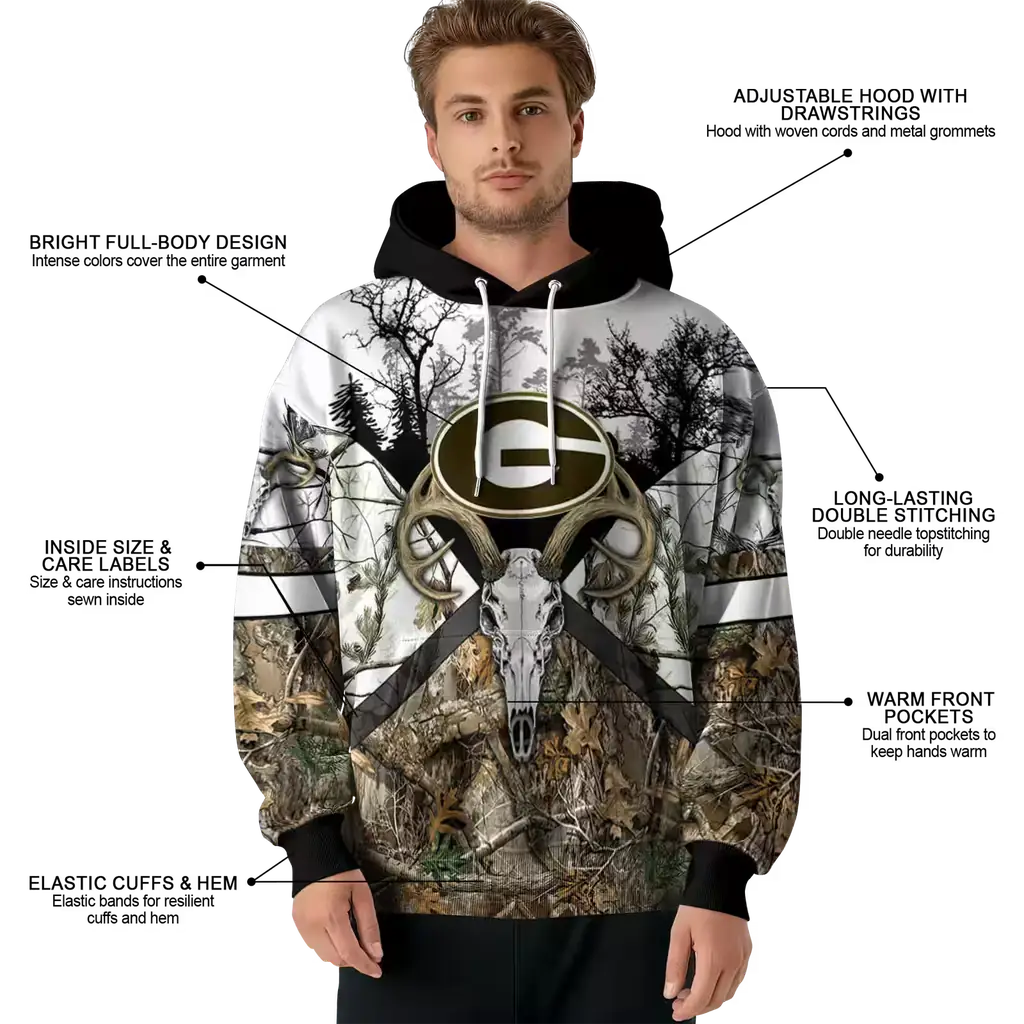 custom georgia bulldogs forest silhouette hoodie latest model custom georgia bulldogs forest silhouette hoodie latest model