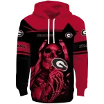 custom georgia bulldogs grim reaper red black hoodie best selling