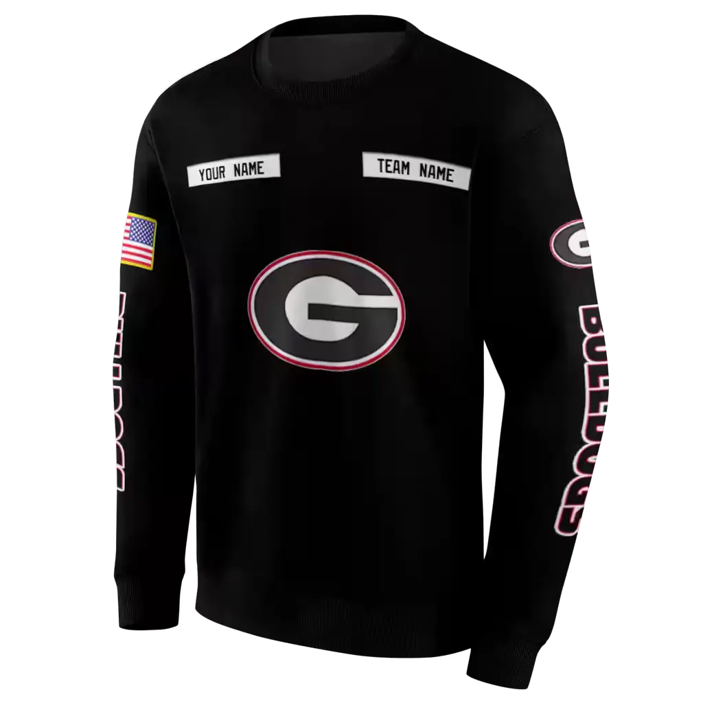 custom georgia bulldogs punisher skull black hoodie new arrival custom georgia bulldogs punisher skull black hoodie new arrival