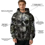 custom georgia southern eagles camo skull hoodie best selling