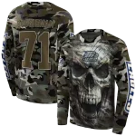 custom georgia southern eagles camo skull hoodie best selling